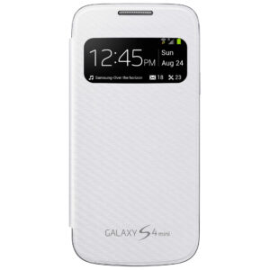 Husa Samsung S-View Cover EF-CI919BWEGWW pentru Galaxy S4 Mini, Alb Husa Samsung S-View Cover EF-CI919BWEGWW pentru Galaxy S4 Mini, Alb