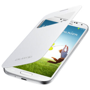 Husa Samsung S-View EF-CI950BWEGWW pentru Galaxy S4, Alba Husa Samsung S-View EF-CI950BWEGWW pentru Galaxy S4, Alba