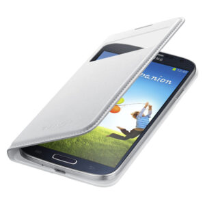 Husa S-View Samsung pentru Galaxy S4, Alb Husa S-View Samsung pentru Galaxy S4, Alb