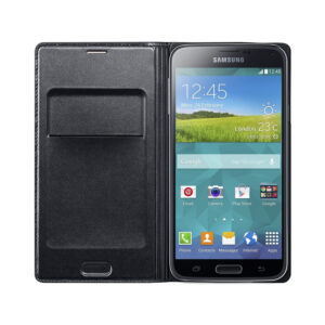 Husa Flip Wallet Samsung EF-WG900BKEGWW pentru Galaxy S5, Negru Husa Flip Wallet Samsung EF-WG900BKEGWW pentru Galaxy S5, Negru