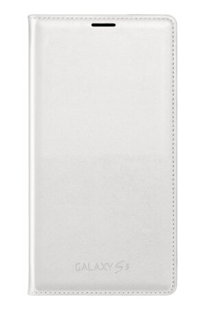 Husa Samsung Flip Wallet EF-WG900BWEGWW pentru Galaxy S5, Alb Husa Samsung Flip Wallet EF-WG900BWEGWW pentru Galaxy S5, Alb