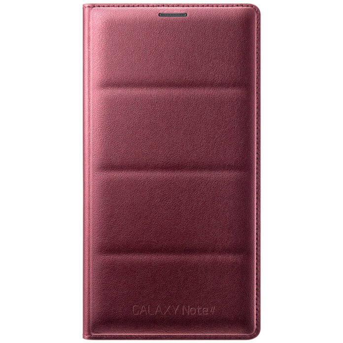 Husa Flip Wallet Samsung EF-WN910BREGWW pentru Galaxy Note 4, Visiniu Husa Flip Wallet Samsung EF-WN910BREGWW pentru Galaxy Note 4, Visiniu