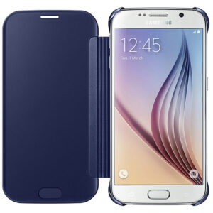 Husa View Cover Samsung pentru Galaxy S6, Negru Husa View Cover Samsung pentru Galaxy S6, Negru