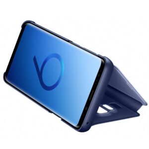 Husa Clear View Stand Cover Samsung pentru Galaxy S9 Plus, Violet Husa Clear View Stand Cover Samsung pentru Galaxy S9 Plus, Violet