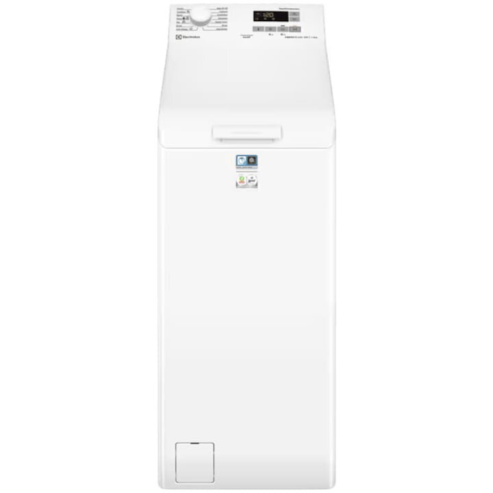 Masina de spalat rufe Electrolux PerfectCare600 EWS6526BE, 6 kg, 1200 rpm, Clasa A, Motor Inverter cu Magnet Permanent, Display LED (Alb)