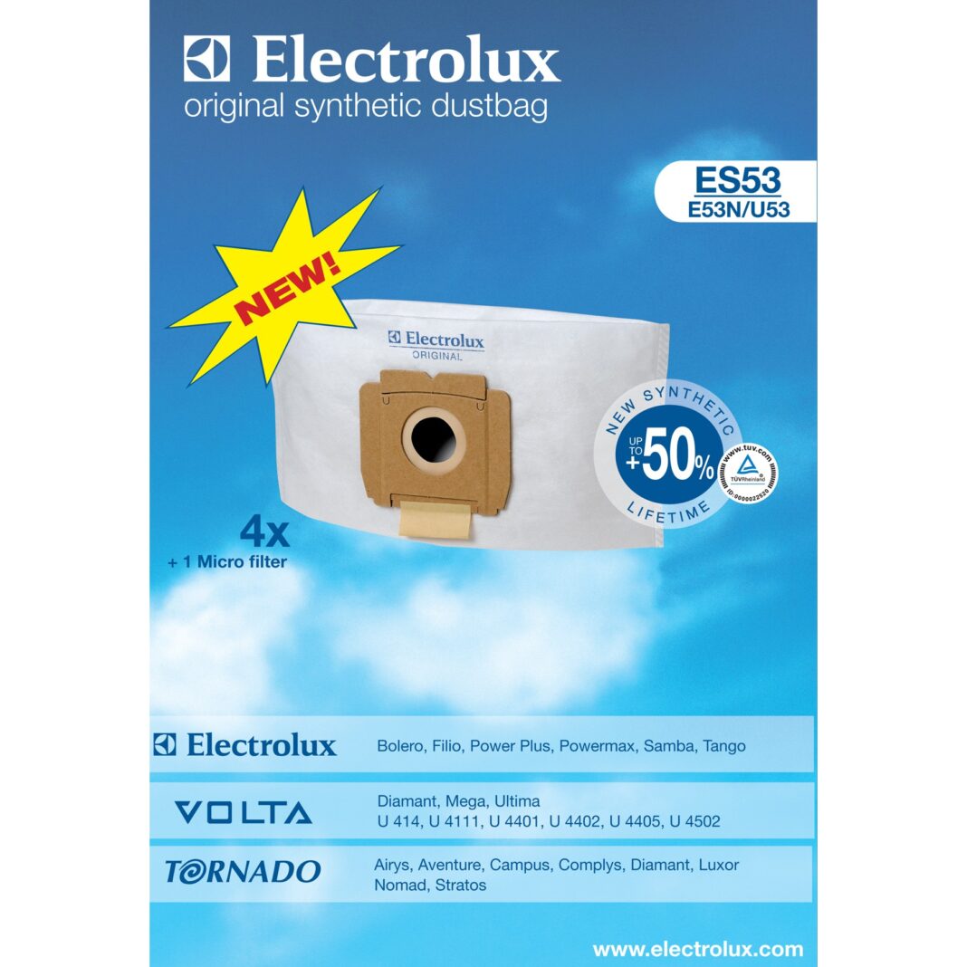 Set 4 saci + 1 microfiltru aspirator Electrolux ES53 Set 4 saci + 1 microfiltru aspirator Electrolux ES53
