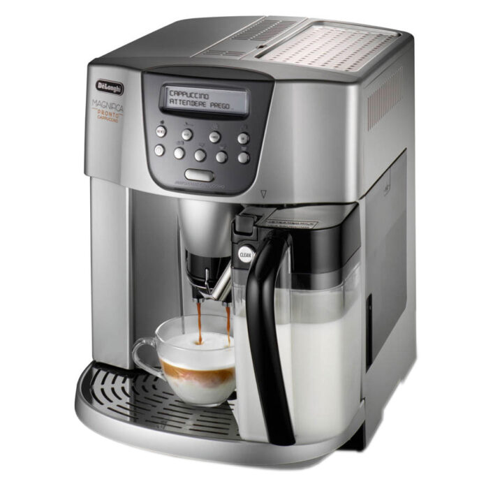 Espressor automat DeLonghi ESAM4500, 1350 W, 1.7 L, 15 bar, Argintiu Espressor automat DeLonghi ESAM4500, 1350 W, 1.7 L, 15 bar, Argintiu