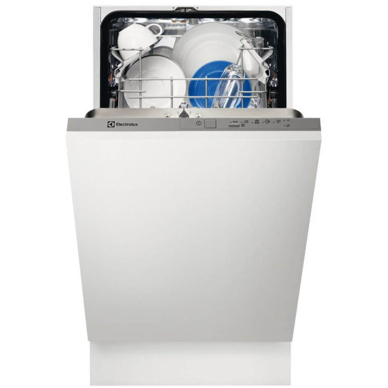 Masina de spalat vase incorporabila Electrolux ESL4201LO, 9 seturi, 5 programe, Clasa A+, 45 cm, Alb