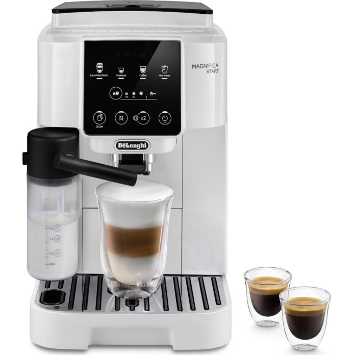 Espressor automat De’Longhi Magnifica Start ECAM 220.61.W, 1450 W, 1.8 L, 15 bar, Alb Espressor automat De’Longhi Magnifica Start ECAM 220.61.W, 1450 W, 1.8 L, 15 bar, Alb