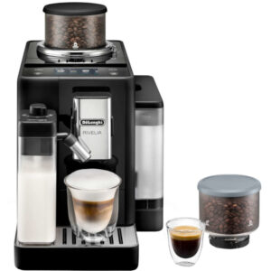 Espressor automat DeLonghi Rivelia EXAM440.55.B, 1450 W, 19 bar, Negru Espressor automat DeLonghi Rivelia EXAM440.55.B, 1450 W, 19 bar, Negru