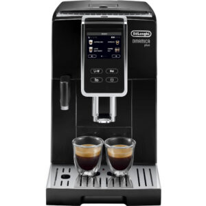 Espressor automat DeLonghi Dinamica ECAM 370.70.B, 1450 W, 19 bari, 1.8 L, Ecran tactil intuitiv, Carafa cu sistem LatteCrema, Rasnita metalica, Negru Espressor automat DeLonghi Dinamica ECAM 370.70.B, 1450 W, 19 bari, 1.8 L, Ecran tactil intuitiv, Carafa cu sistem LatteCrema, Rasnita metalica, Negru