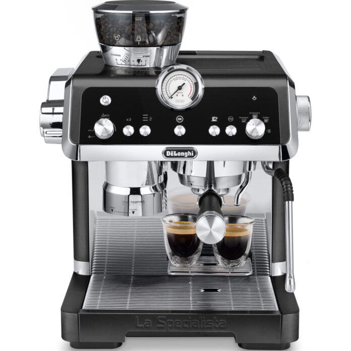 Espressor manual De’Longhi EC 9355.BM la Specialista Prestigio, 1450 W, 19 Bar, 2L, Negru/Argintiu Espressor manual De’Longhi EC 9355.BM la Specialista Prestigio, 1450 W, 19 Bar, 2L, Negru/Argintiu
