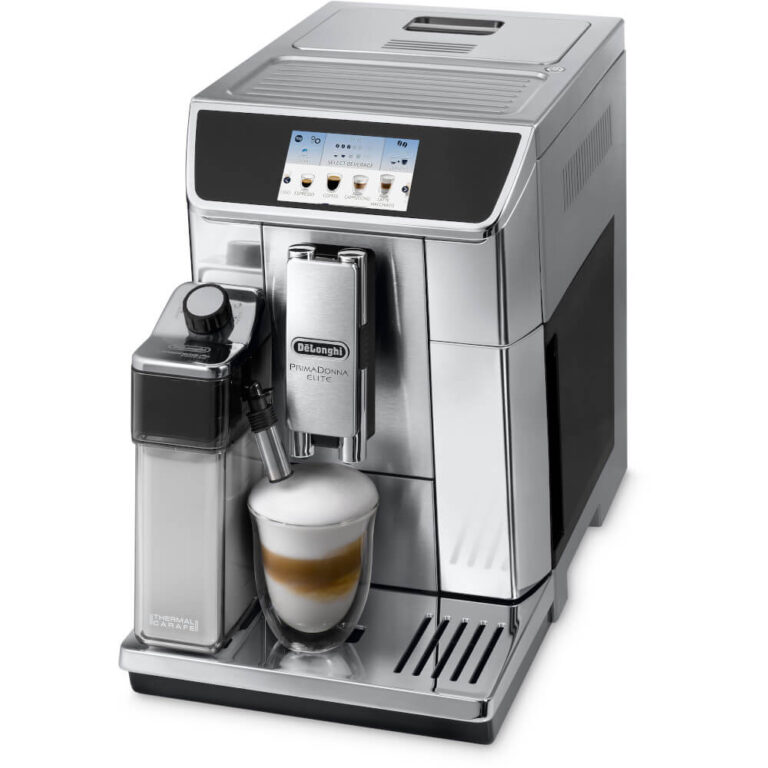 Espressor automat DeLonghi Primadonna Elite ECAM 650.75MS 1450W, 19 bar, 1.8 L, Argintiu