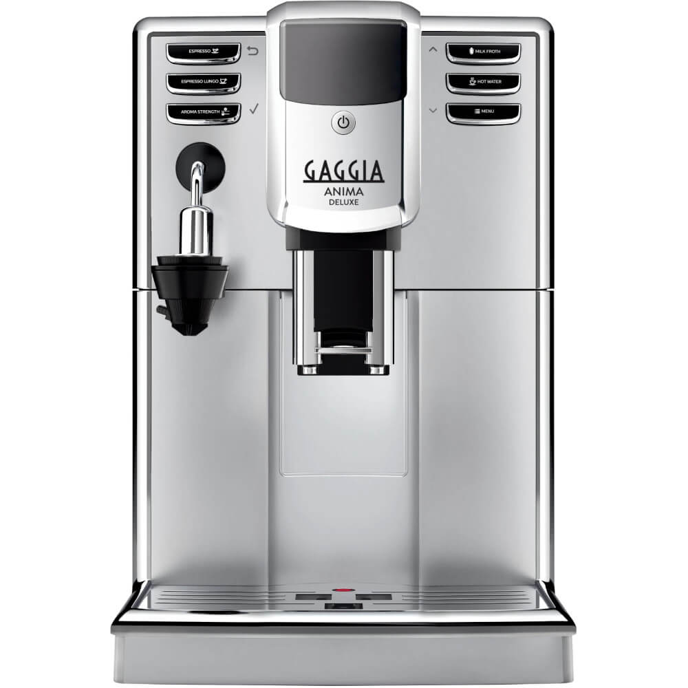Espressor automat cafea Gaggia Anima Deluxe, Rasnita ceramica, 15 Bar, 1850 W, Argintiu Espressor automat cafea Gaggia Anima Deluxe, Rasnita ceramica, 15 Bar, 1850 W, Argintiu