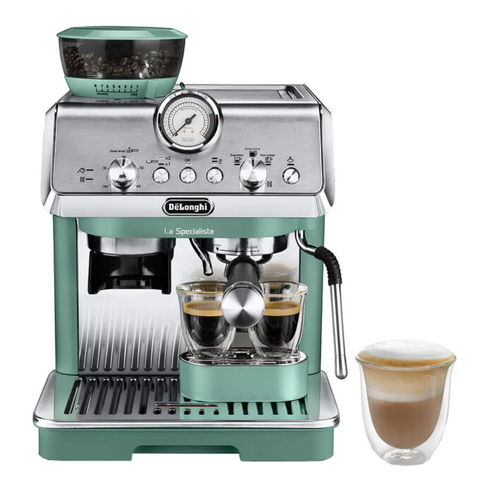 Espressor manual DeLonghi EC9155GR, 1.5 l, 1300 W, Verde Espressor manual DeLonghi EC9155GR, 1.5 l, 1300 W, Verde