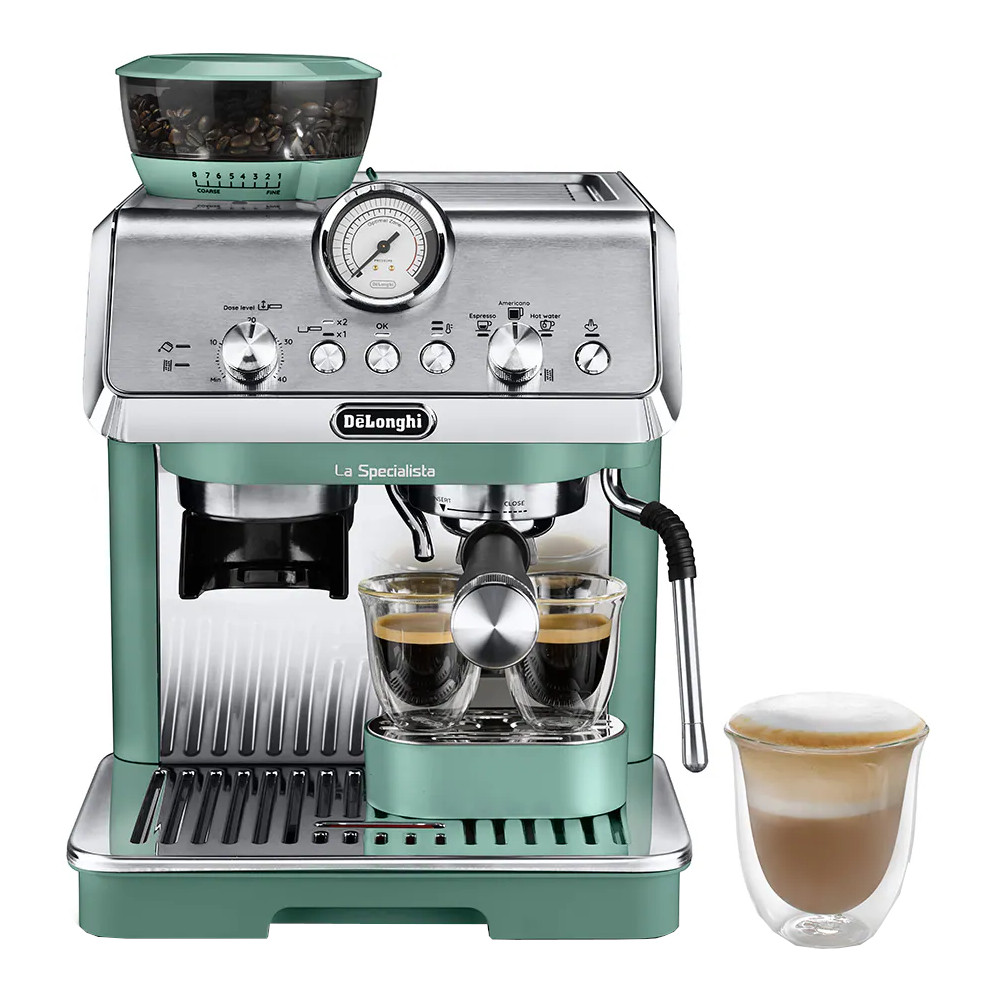 Espressor manual DeLonghi EC9155GR, 1.5 l, 1300 W, Verde Espressor manual DeLonghi EC9155GR, 1.5 l, 1300 W, Verde