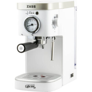 Espressor manual Zass ZEM 08, 1100 W, 1.2 L, 20 bar, Control electronic NTC, Panou superior incalzit, Alb Espressor manual Zass ZEM 08, 1100 W, 1.2 L, 20 bar, Control electronic NTC, Panou superior incalzit, Alb