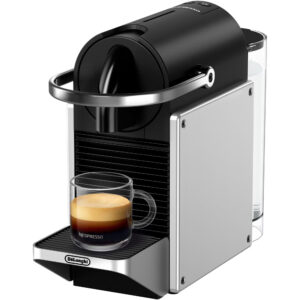 Espressor Nespresso DeLonghi Pixie EN127.S, 19 bar, 0.7 l, Argintiu Espressor Nespresso DeLonghi Pixie EN127.S, 19 bar, 0.7 l, Argintiu