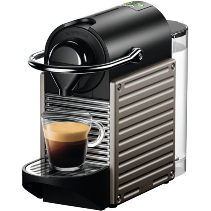 Espressor Nespresso Krups Pixie XN304T10 1260 W, 19 Bar, 0.7 L, Negru/Gri Espressor Nespresso Krups Pixie XN304T10 1260 W, 19 Bar, 0.7 L, Negru/Gri