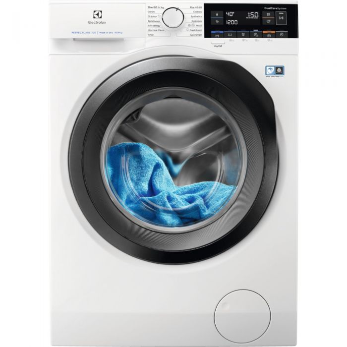Masina de spalat rufe cu uscator Electrolux EW7WP369S, 9/6 kg, Dual Care, Clasa D, Alb Masina de spalat rufe cu uscator Electrolux EW7WP369S, 9/6 kg, Dual Care, Clasa D, Alb