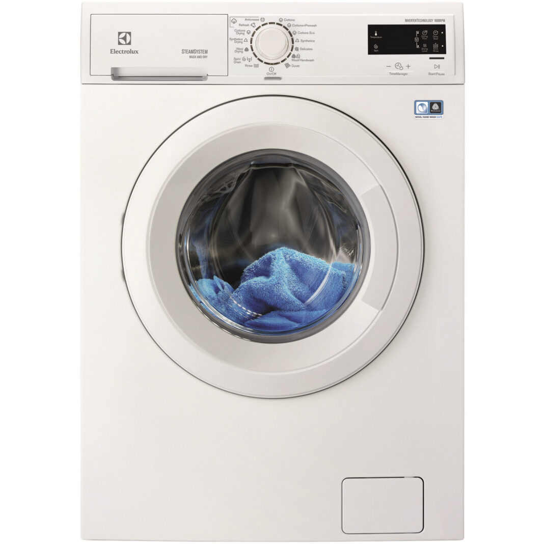 Masina de spalat rufe cu uscator Electrolux EWW1685HDW, Spalare 8 kg/Uscare 4 kg, 1600 RPM, Clasa A, Alb