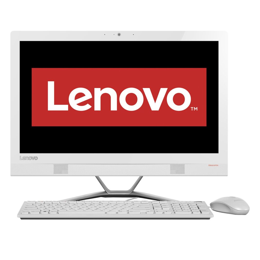 Sistem Desktop PC All-in-One Lenovo IdeaCentre 300-23ISU, Intel Core i3-6100U, 4GB DDR4, HDD 1TB, Intel HD Graphics, Free DOS, Alb