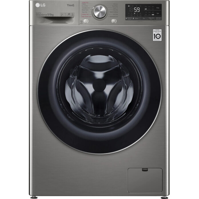 Masina de spalat rufe cu uscator LG F4DV509S2TE, 1400 RPM, 9 kg incarcare, 6 kg uscare, Timer, Child Lock, Tehnologia Inverter Direct Drive, Clasa B Masina de spalat rufe cu uscator LG F4DV509S2TE, 1400 RPM, 9 kg incarcare, 6 kg uscare, Timer, Child Lock, Tehnologia Inverter Direct Drive, Clasa B