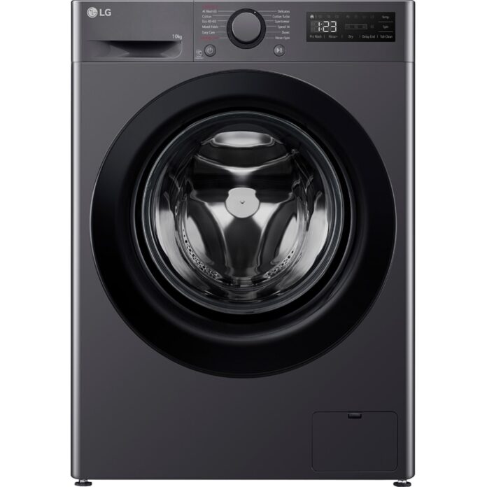 Masina de spalat rufe frontala LG F4WR510SBM, AI Direct Drive, 10 kg, 1400rpm, Clasa A, AI Wash, Smart Diagnosis, Negru Masina de spalat rufe frontala LG F4WR510SBM, AI Direct Drive, 10 kg, 1400rpm, Clasa A, AI Wash, Smart Diagnosis, Negru