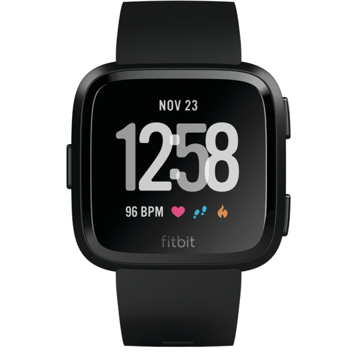 Smartwatch Fitbit Versa, Black Aluminum Smartwatch Fitbit Versa, Black Aluminum