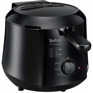 Friteuza Tefal Minicompact FF230831 Principio, 1000 W, 1.2L, termostat reglabil 150-190°C, negru Friteuza Tefal Minicompact FF230831 Principio, 1000 W, 1.2L, termostat reglabil 150-190°C, negru