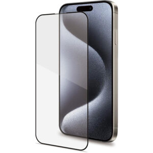 Folie protectie Celly Full Glass pentru iPhone 15 Pro, Sticla Securizata, Transparent Folie protectie Celly Full Glass pentru iPhone 15 Pro, Sticla Securizata, Transparent
