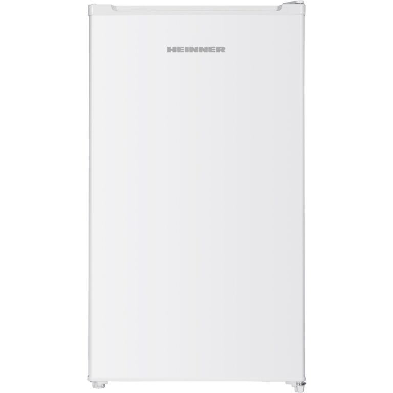 Frigider Heinner HF-HM90E++, 90 l, Lumina LED, Control mecanic, Alb, Clasa E