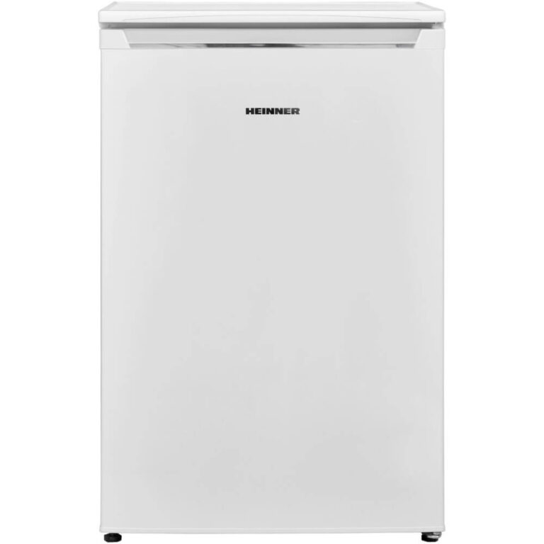 Frigider cu o usa Heinner HF-V135F+, 135 l, Lumina LED, Usa reversibila, Clasa F, Alb