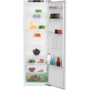 Frigider incorporabil cu o usa Beko BSSA315E4FN, 309 l, Static, Rafturi Safety Glass ajustabile, Alb, Clasa E Frigider incorporabil cu o usa Beko BSSA315E4FN, 309 l, Static, Rafturi Safety Glass ajustabile, Alb, Clasa E