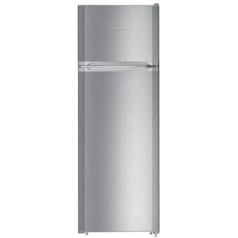 Frigider cu 2 usi Liebherr CTPel 251, 270 l, SmartFrost, VarioSpace, Usa reversibila, Clasa F, H 157.1 cm, Argintiu