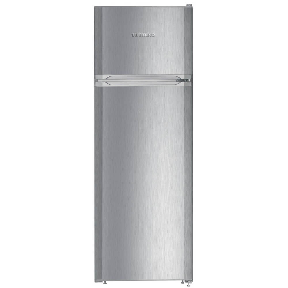 Frigider cu 2 usi Liebherr CTPel 251, 270 l, SmartFrost, VarioSpace, Usa reversibila, Clasa F, H 157.1 cm, Argintiu Frigider cu 2 usi Liebherr CTPel 251, 270 l, SmartFrost, VarioSpace, Usa reversibila, Clasa F, H 157.1 cm, Argintiu