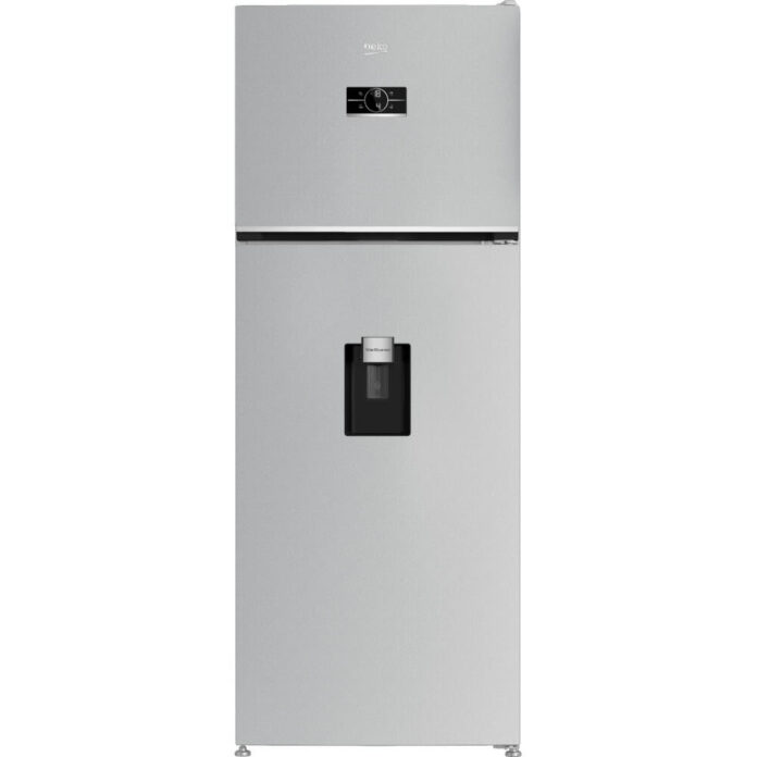 Frigider cu doua usi BEKO B5RDNE504LDM, No Frost, 477 l, Usi reversibile, Avertizare luminoasa, Dozator apa, H 186 cm, HarvestFresh, AeroFlow, Everfresh+, Gri, Clasa E Frigider cu doua usi BEKO B5RDNE504LDM, No Frost, 477 l, Usi reversibile, Avertizare luminoasa, Dozator apa, H 186 cm, HarvestFresh, AeroFlow, Everfresh+, Gri, Clasa E