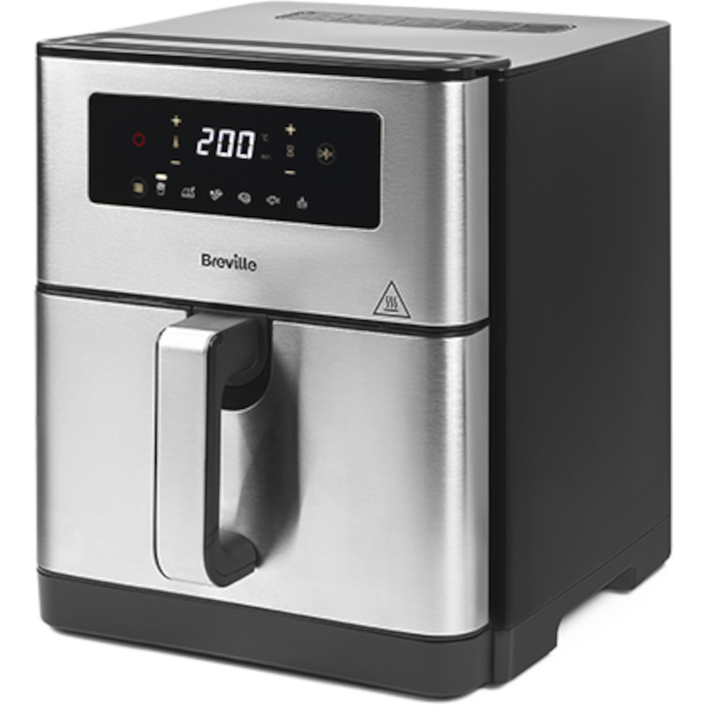 Friteuza cu aer cald Breville Halo Air XL VDF131X-01, 1700 W, 9 L, Argintiu Friteuza cu aer cald Breville Halo Air XL VDF131X-01, 1700 W, 9 L, Argintiu