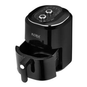 Friteuza cu aer cald Floria ZLN8009, 1360 W, 6 L, Temperatura reglabila, Negru Friteuza cu aer cald Floria ZLN8009, 1360 W, 6 L, Temperatura reglabila, Negru