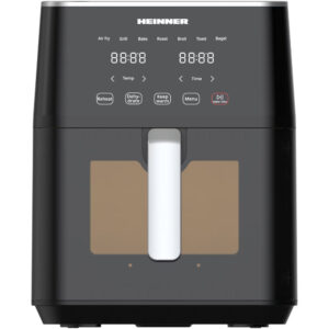 Friteuza cu aer cald Heinner Cyclonefry Cook HAF-M7BK1800, 1500-1800 W, 7 l, 10 programe presetate, Termostat reglabil, Negru Friteuza cu aer cald Heinner Cyclonefry Cook HAF-M7BK1800, 1500-1800 W, 7 l, 10 programe presetate, Termostat reglabil, Negru