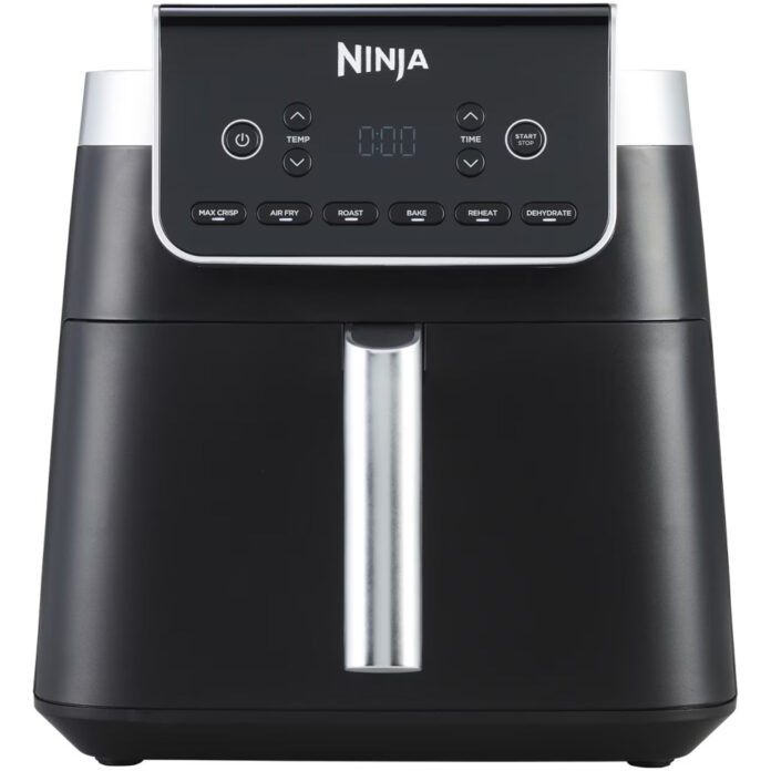 Friteuza cu aer cald Ninja Max Pro AF180EU, 2000 W, 6.2 l, 6 programe, Temperatura ajustabila, Negru Friteuza cu aer cald Ninja Max Pro AF180EU, 2000 W, 6.2 l, 6 programe, Temperatura ajustabila, Negru