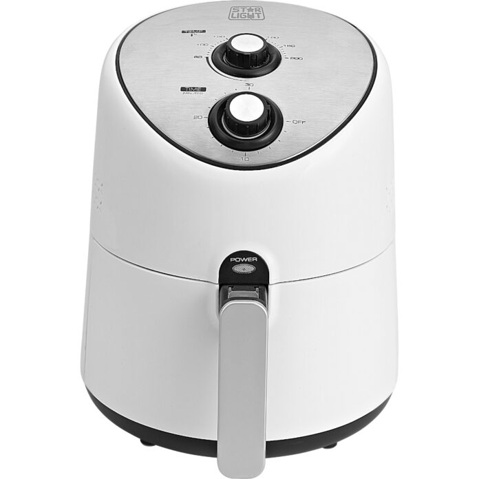Friteuza fara ulei Star-Light Airfryer AFB-2613WH, 1300W, 0.8 kg, Control temperatura, Timer, Alb Friteuza fara ulei Star-Light Airfryer AFB-2613WH, 1300W, 0.8 kg, Control temperatura, Timer, Alb