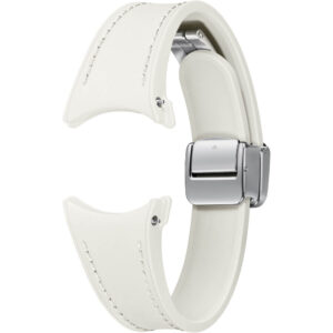 Galaxy Watch D-Buckle Hybrid Leather Band pentru Samsung Galaxy Watch6, 20 mm, Slim, S/M, Albastru Galaxy Watch D-Buckle Hybrid Leather Band pentru Samsung Galaxy Watch6, 20 mm, Slim, S/M, Albastru