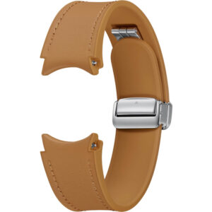 Galaxy Watch D-Buckle Hybrid Leather Band pentru Samsung Galaxy Watch6, 20 mm, Normal, S/M, Camel Galaxy Watch D-Buckle Hybrid Leather Band pentru Samsung Galaxy Watch6, 20 mm, Normal, S/M, Camel