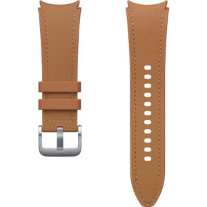 Galaxy Watch Hybrid Leather Band pentru Samsung Galaxy Watch6, 20 mm, S/M, Camel Galaxy Watch Hybrid Leather Band pentru Samsung Galaxy Watch6, 20 mm, S/M, Camel