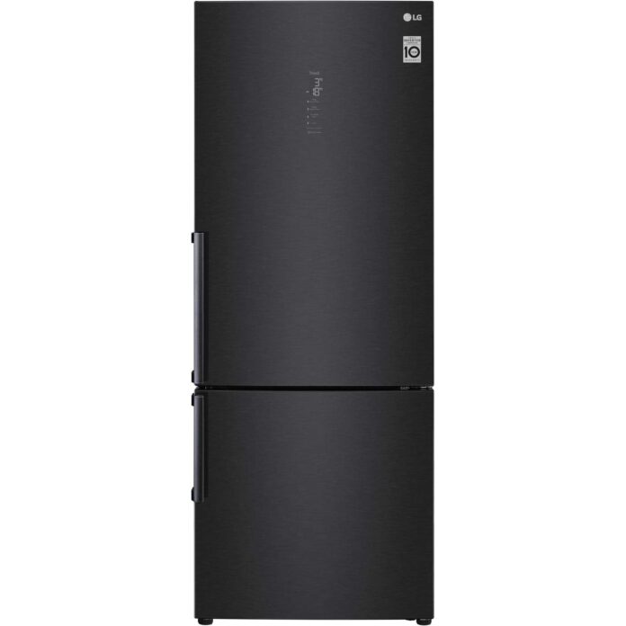 Combina frigorifica LG GBB569MCAMB, No Frost, 451 l, Clasa E, Compresor Smart Inverter, Door Cooling, Fresh balancer, ThinQ WiFi Combina frigorifica LG GBB569MCAMB, No Frost, 451 l, Clasa E, Compresor Smart Inverter, Door Cooling, Fresh balancer, ThinQ WiFi