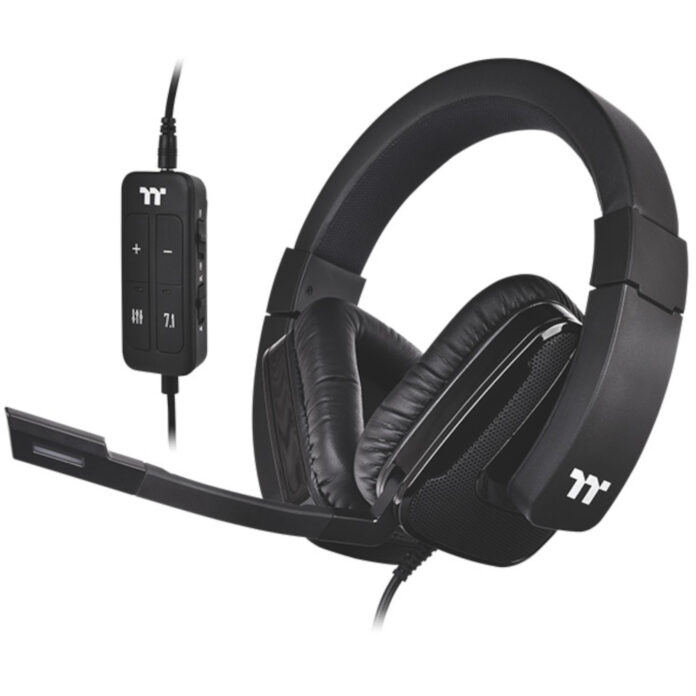 Casti Gaming Tt eSPORTS Shock XT 7.1, Negru Casti Gaming Tt eSPORTS Shock XT 7.1, Negru