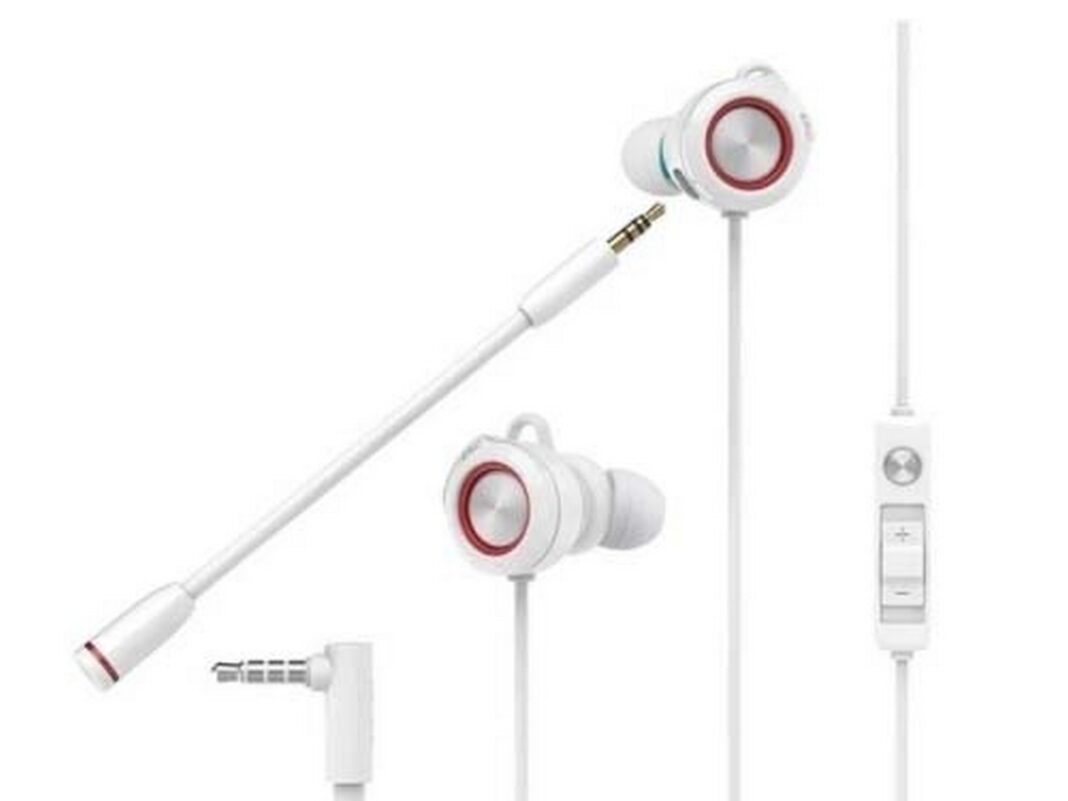 Casti cu fir Edifier GM3-SE-W, microfon pe casca, conectare Jack 3.5mm, USB Type-C, cablu 1.3m, albe Casti cu fir Edifier GM3-SE-W, microfon pe casca, conectare Jack 3.5mm, USB Type-C, cablu 1.3m, albe