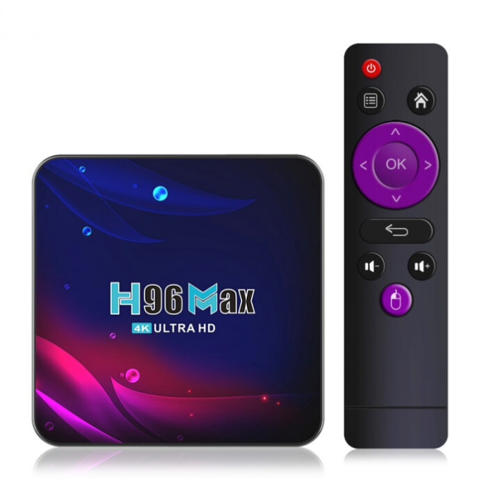 TV Box H96 Max V11 Smart Media Player, 4K, RAM 4GB DDR3, ROM 64GB, Android 11, RK3318 Quad Core, WiFi dual band, Slot Card TV Box H96 Max V11 Smart Media Player, 4K, RAM 4GB DDR3, ROM 64GB, Android 11, RK3318 Quad Core, WiFi dual band, Slot Card
