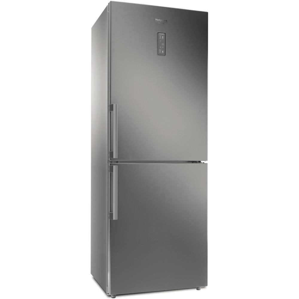 Combina frigorifica Hotpoint HA70BE72X, 444 l, Full No Frost, Fresh zone, Fast cooling, Fast freezing, H 195 cm, Argintiu, Clasa E Combina frigorifica Hotpoint HA70BE72X, 444 l, Full No Frost, Fresh zone, Fast cooling, Fast freezing, H 195 cm, Argintiu, Clasa E